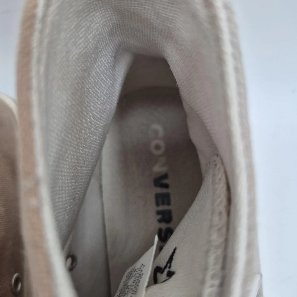 Converse Chuck Taylor All Star 2 Shoes Womens‎ Size 8.5 Beige Gray A01581C